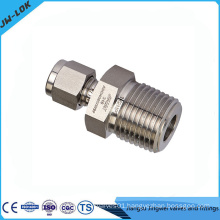 Double ferrule compression tube connector